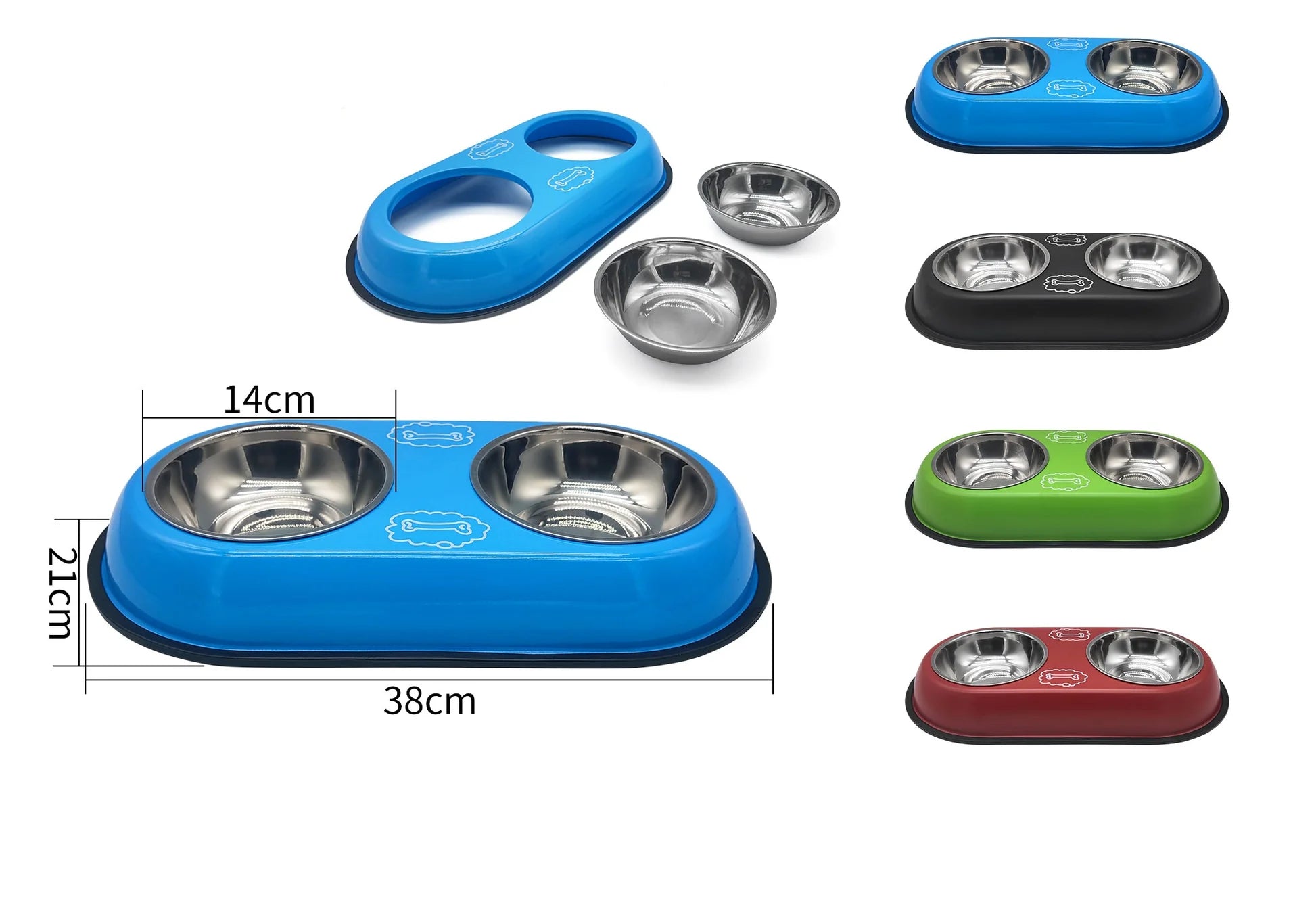 Pet Double Bowl